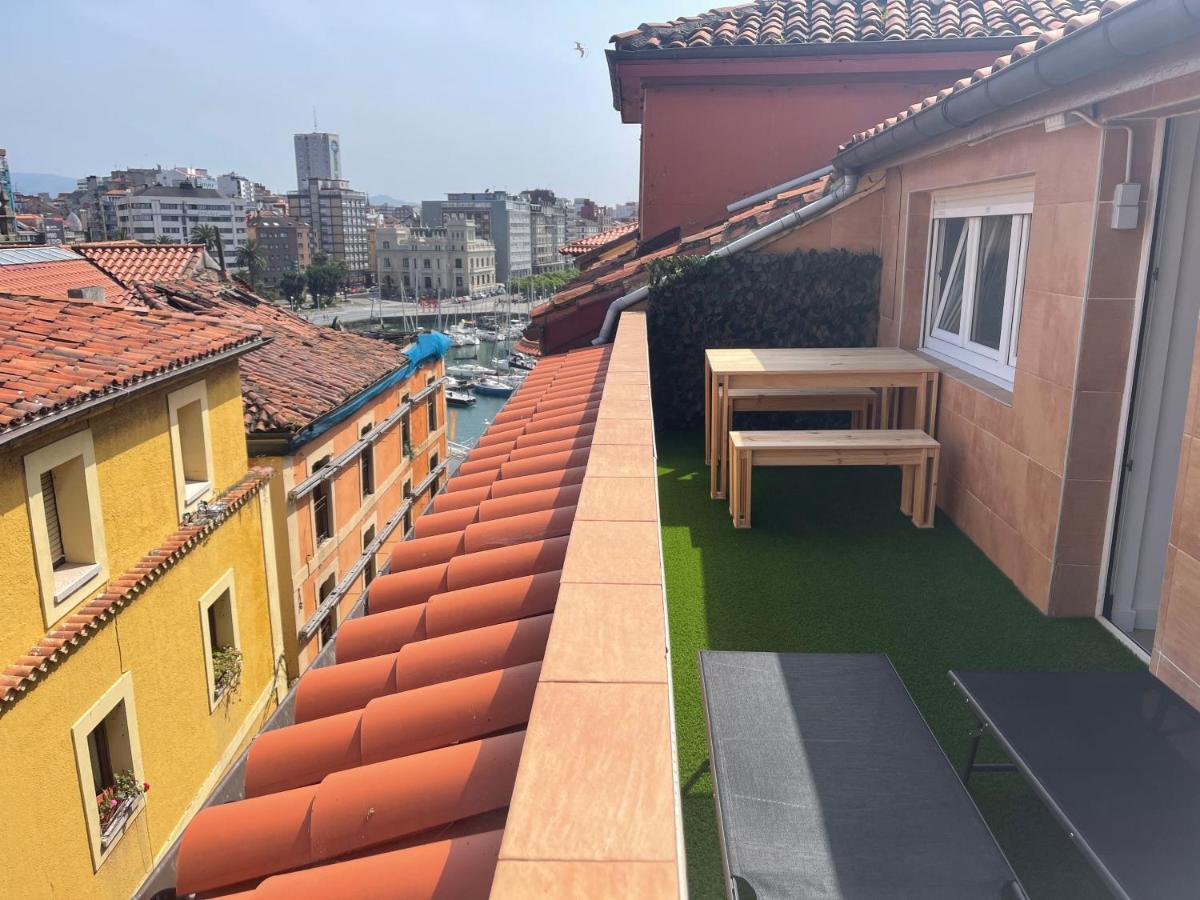 Las Terrazas De Gueeli 6 Pax Wifi - Garaje - Vistas - Vut-3391-As Gijón Esterno foto